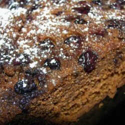 Blueberry Upside-Down Ginger Cake