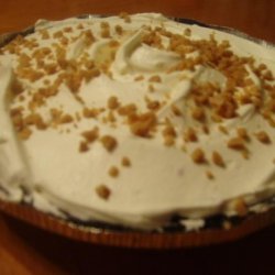 Chocolate-Toffee Cream Pie