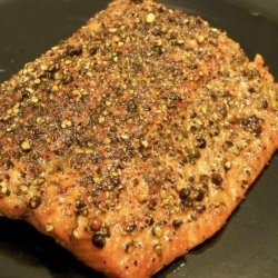 Salmon Au Poivre