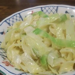 Hungarian Cabbage Noodles (Kaposztas Taszta)