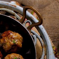 Lamb and Garlic Meatballs