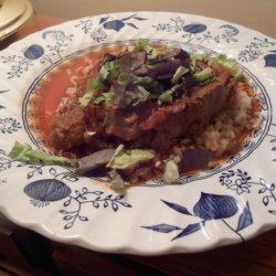 Crock Pot Salsa Steaks