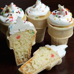 Ice Cream Cone Cupcakes