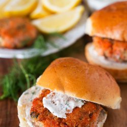 Lemon Salmon Burgers