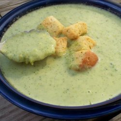 Curried Cream of Broccoli Soup