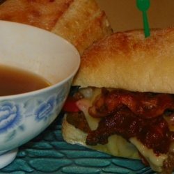 Sirloin Steak Sandwiches With Homemade Dipping Sauce