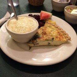 Asiago Chicken Quiche