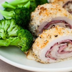 Baked Chicken Cordon Bleu