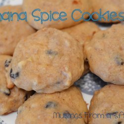 Banana Spice Cookies