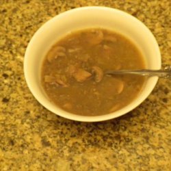 Slovak Christmas Eve Mushroom Soup