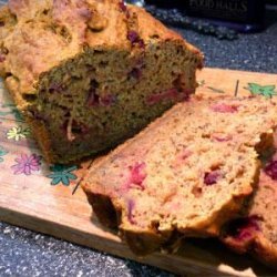 Pumpkin Banana Cranberry Bread