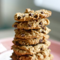 Gluten Free Chocolate Chip Peanut Butter Cookies