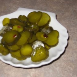 Homemade Sweet Dill Yum-Yum Pickles