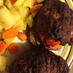 Stuffed Portabella ' Burgers '