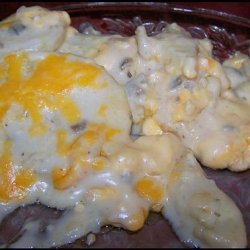 Cheesy Creamy Garlic Potatoes