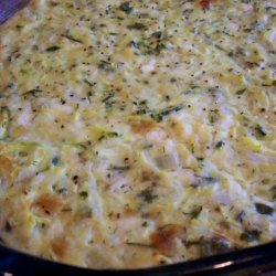 Summer Squash & Cottage Cheese Gratin