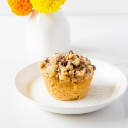 Oatmeal Chocolate Chip Muffins With Chocolate Streusel