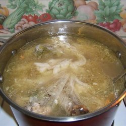 Turkey & Homemade Noodle Soup