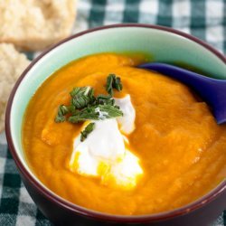 Roasted Carrot Ginger Soup