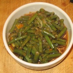 Orange-Soy Glazed Green Beans