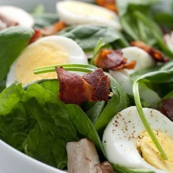 Spinach Salad With Sweet and Sour Dressing