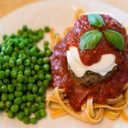 Pork Loin With Fresh Mozzarella, Basil and Tomatoes