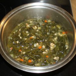 White Bean and Collard Greens Soup