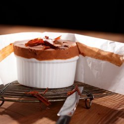 Frozen Chocolate  souffles 