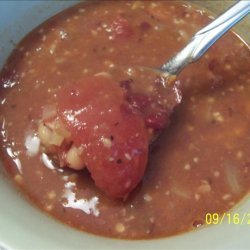 Tuscan Bean and Bacon Soup