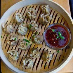 Grilled Eggplant Rounds With Sweet Chile Sauce