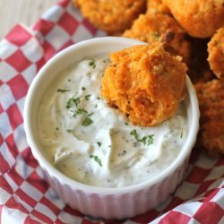 Buffalo Blue Cheese Chicken Dip