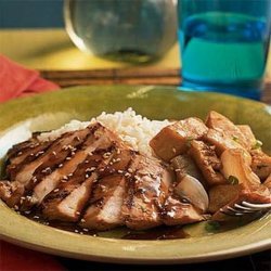 Grilled Chicken With Whiskey Ginger Marinade