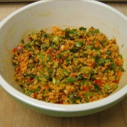 Kisir (Turkish Bulgur Wheat Salad)