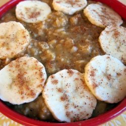 Banana Pumpkin Oatmeal