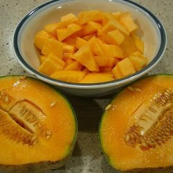 Milky Cantaloupe Melon Salad