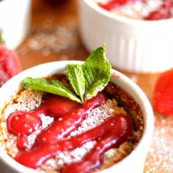 Strawberry Pudding Cake