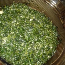 So Simple Creamed Spinach