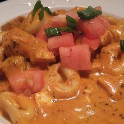 Tortellini In Tomato- Cream Sauce