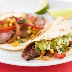 Vegetable-Beef Fajitas