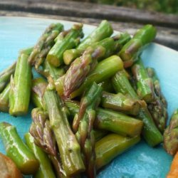 Asparagus Salad With Honey Poppy Seed Vinaigrette