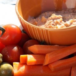 Weight Watchers Smoky Bean Dip With Crudites 2.5 Points