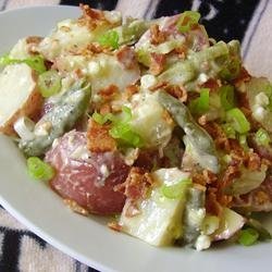 Blue Cheese and Bacon Potato Salad