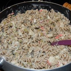 Easy Crab Pasta Salad