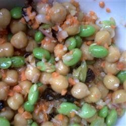 Chickpea and Edamame Salad