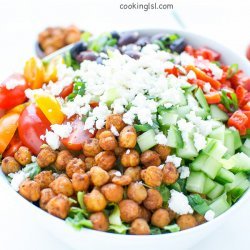 Roasted Chickpea Salad