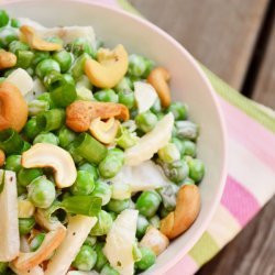 Sweet and Crunchy Pea Salad