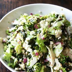 Broccoli Cauliflower Pepita Salad