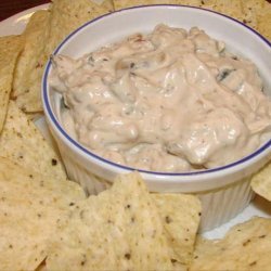 Microwave Warm Mushroom & Bacon Dip