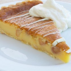 White Chocolate & Macadamia Tart