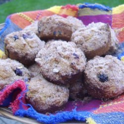 Whole Wheat Blueberry Muffins (Vegan)